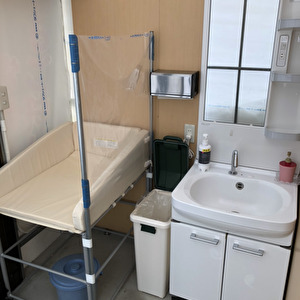 おむつ交換台の写真